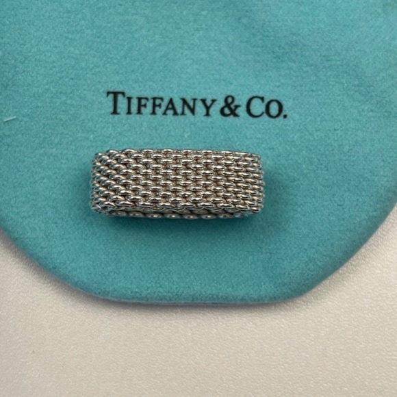 Tiffany & Co. Jewelry - 🌟HOST PICK🌟Authentic Tiffany & Co. 925 Sterling Silver Somerset Ring Size 7